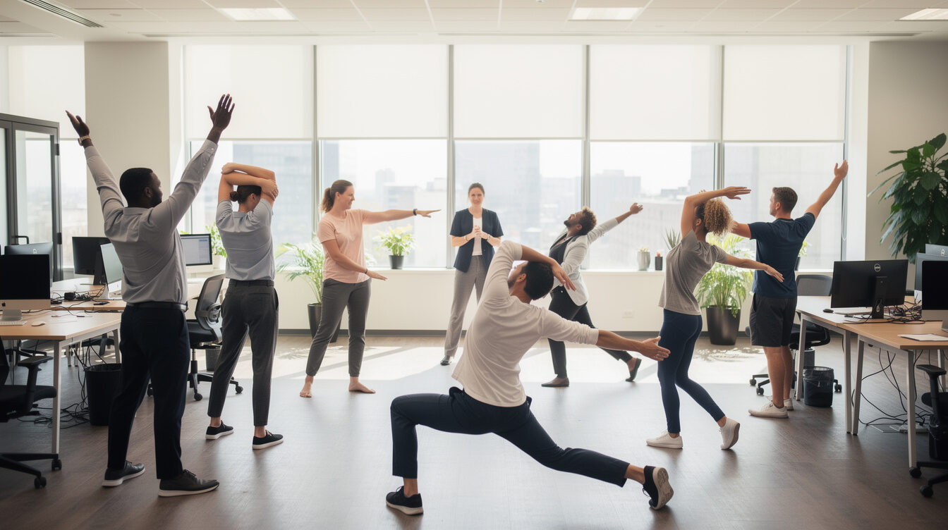 group fitness class